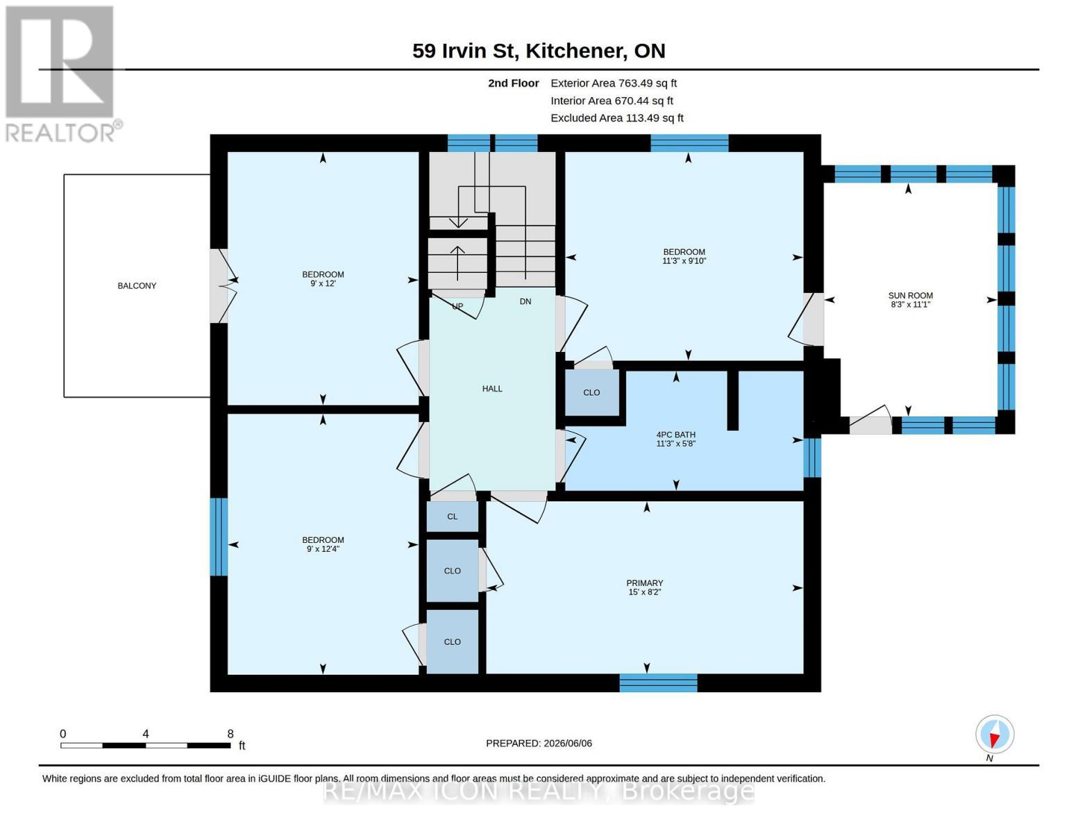 Second Floor - 59 Irvin Street, Kitchener, ON