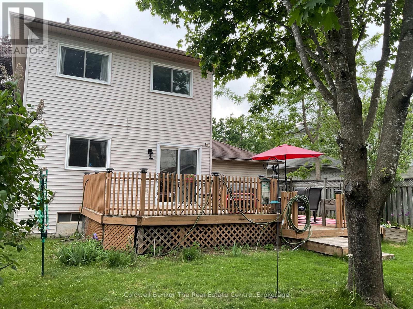 Back of Home - 7 Brandon Crescent, Orillia, ON