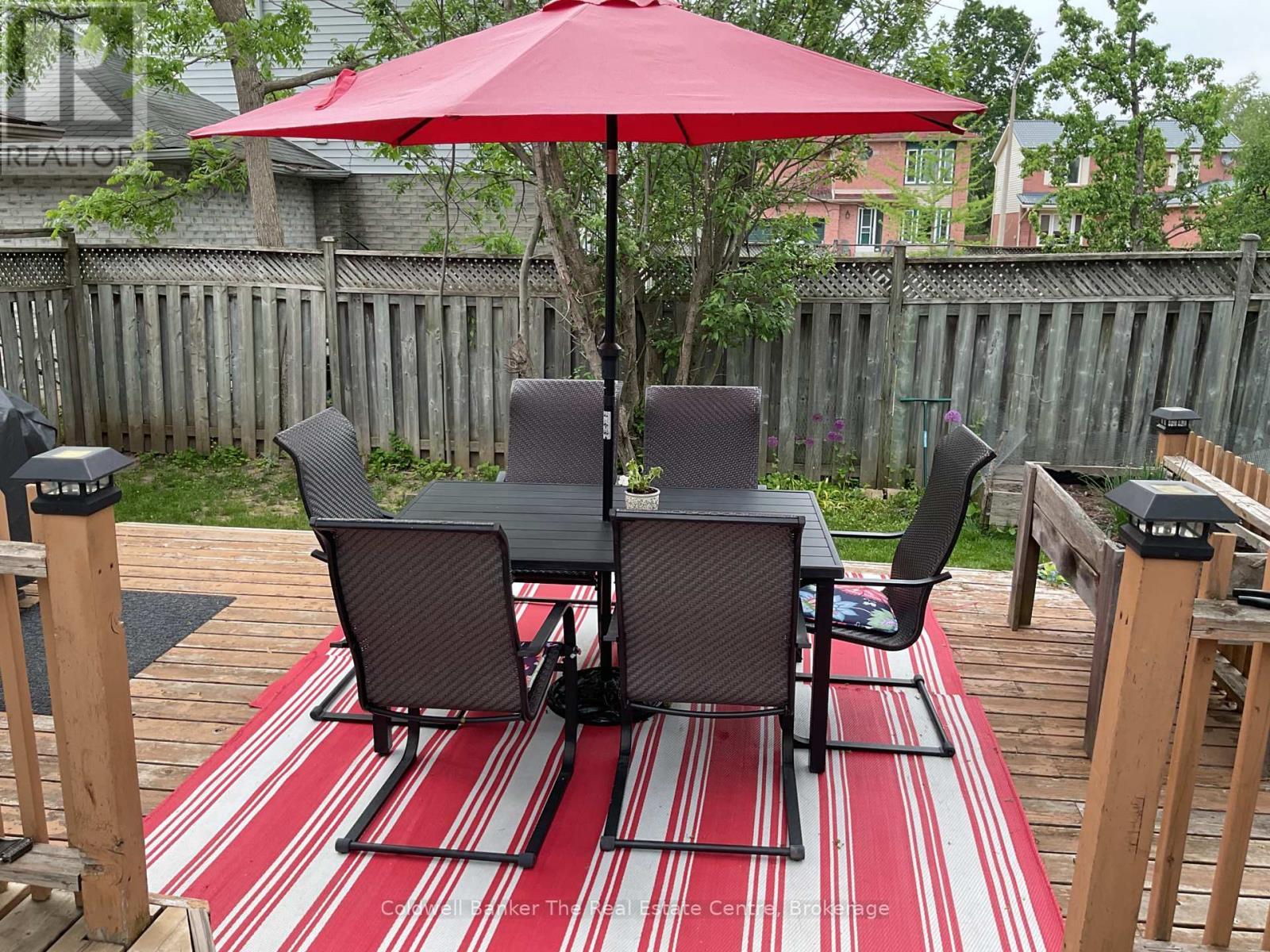 Back Deck - 7 Brandon Crescent, Orillia, ON
