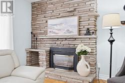 Gas fireplace -