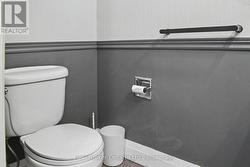 Lower level half bath -