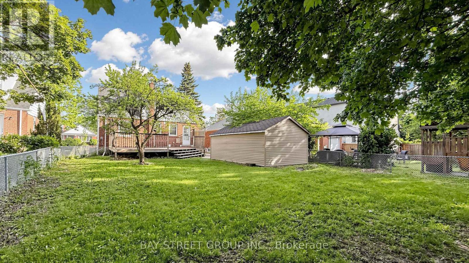 Backyard - 26 Innismore Crescent E, Toronto, ON