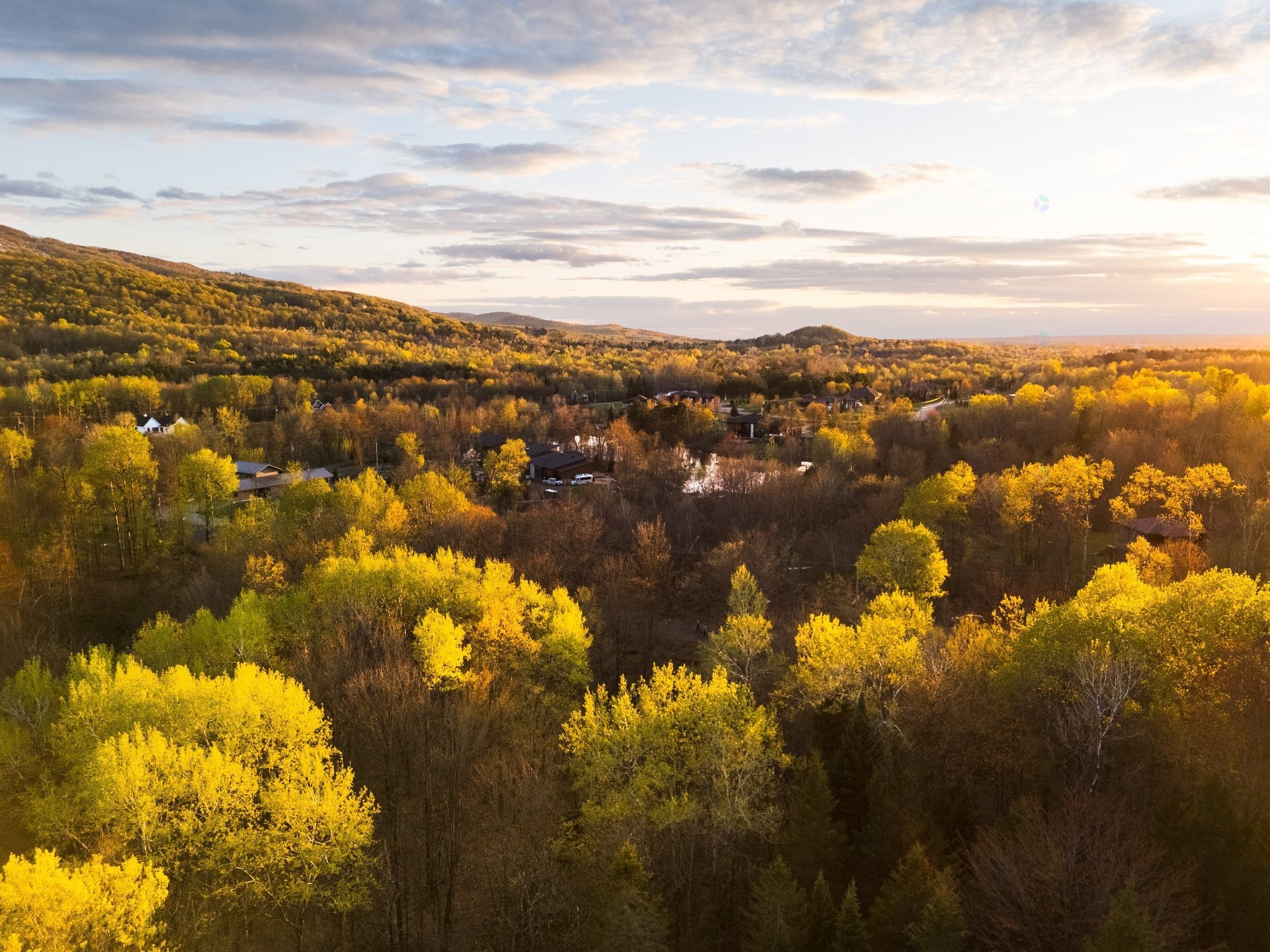 Photo aérienne - 1-210 Rue De Louis-Hébert, Bromont, QC