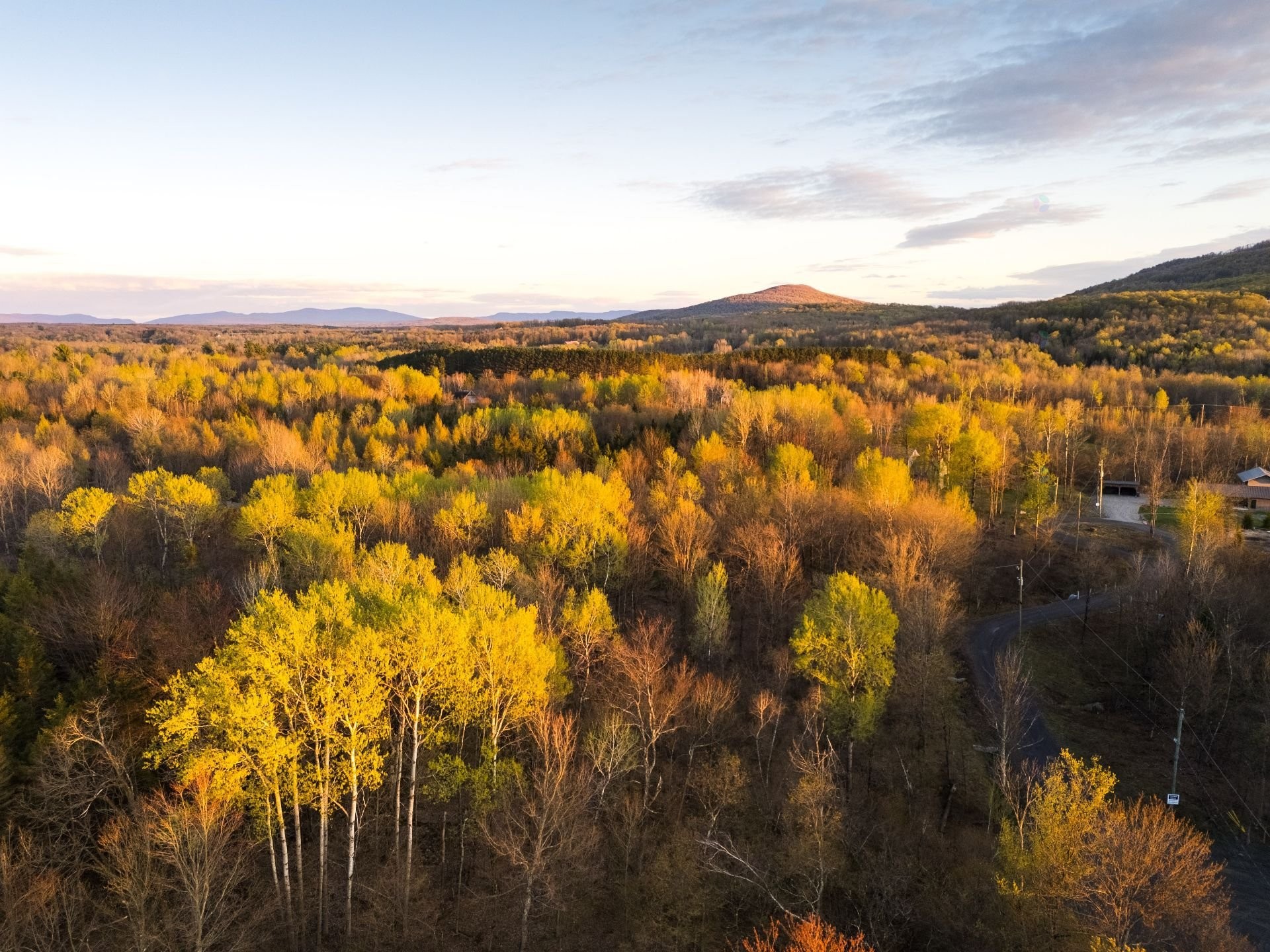 Photo aérienne - 1-210 Rue De Louis-Hébert, Bromont, QC