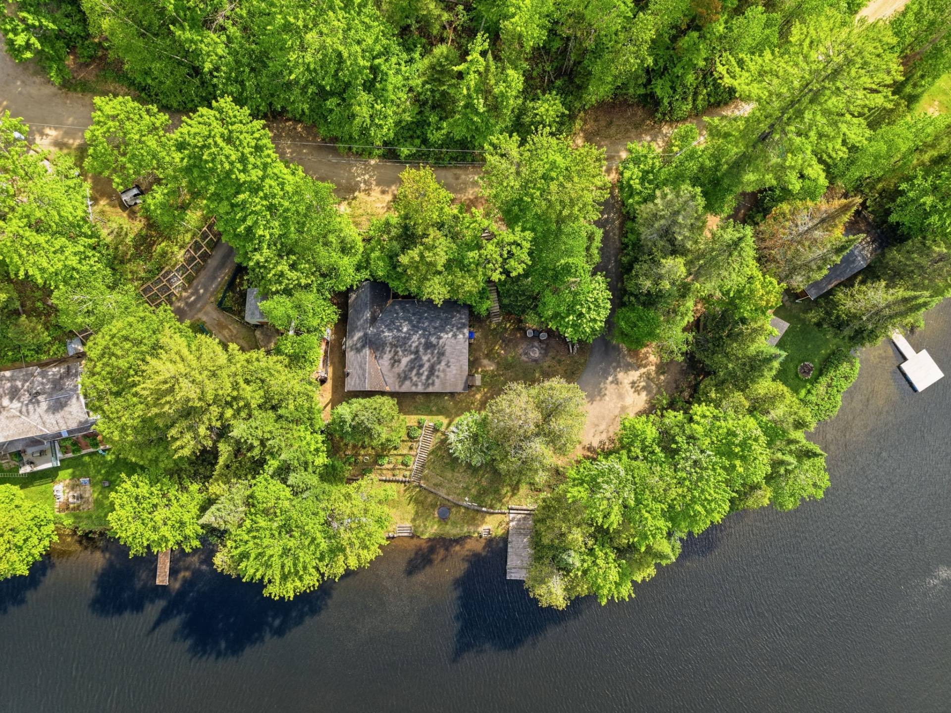 Aerial View - 135 Ch. Laporte, Val-Des-Bois, QC