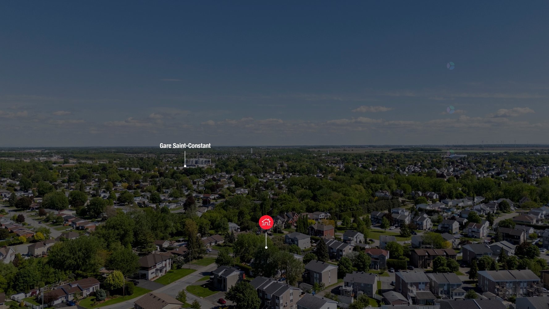 Photo aérienne - 1 - 1B Rue Ouellette, Saint-Constant, QC