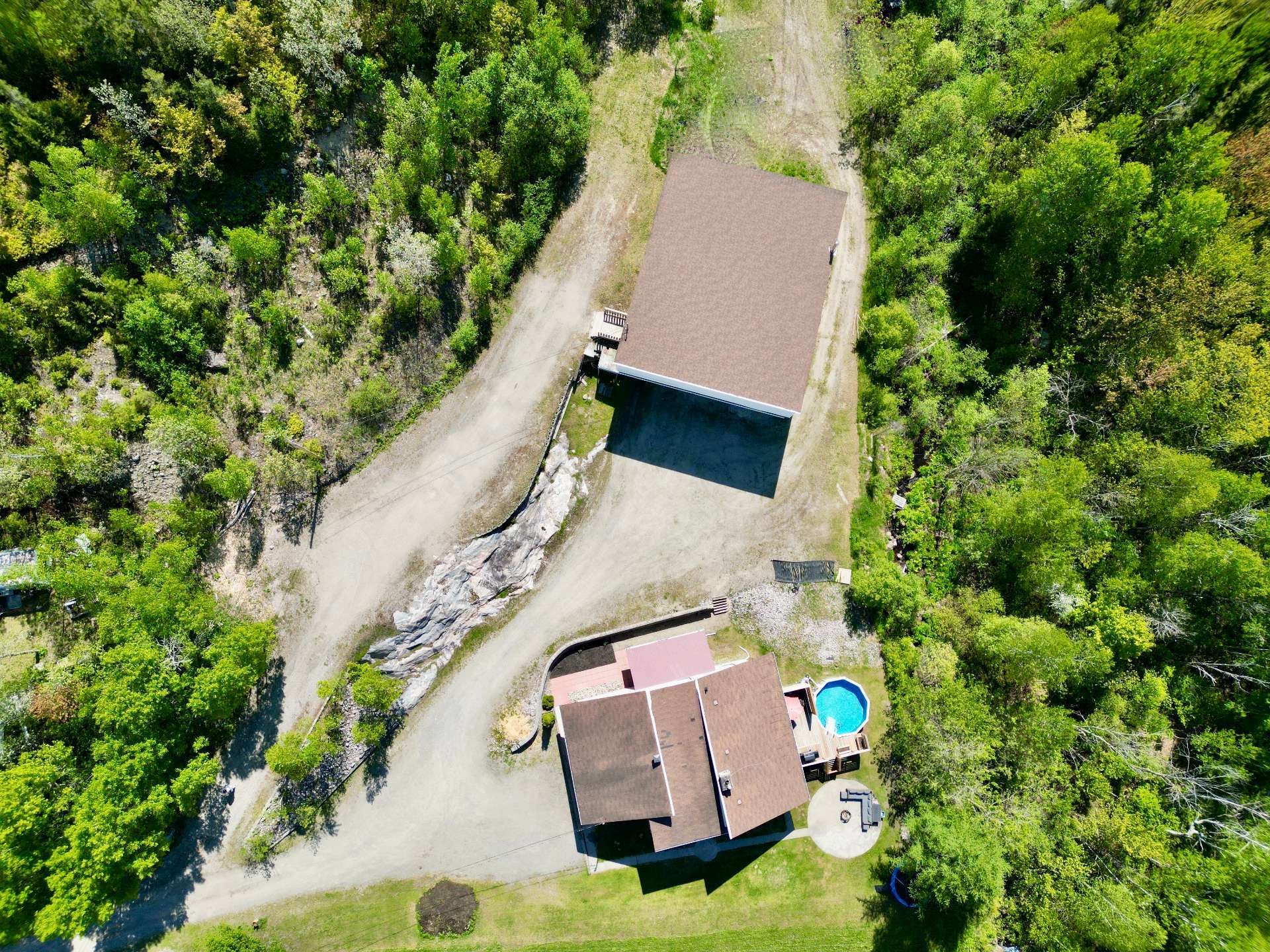 Aerial View - 835 Ch. Kipawa, Témiscaming, QC