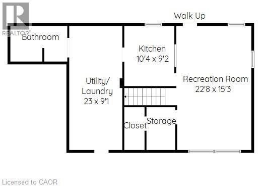 Floor plan - 372 Fennell Avenue W, Hamilton, ON