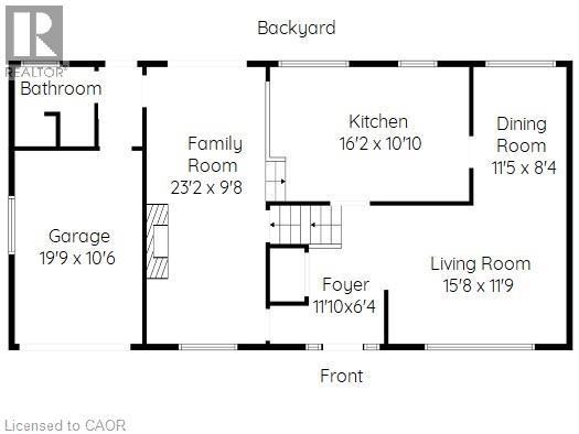 Floor plan - 372 Fennell Avenue W, Hamilton, ON