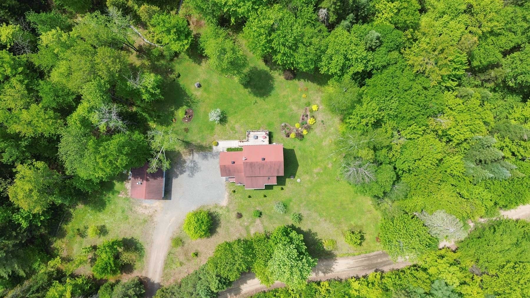 Aerial View - 520 Ch. De La Petite-Mékinac N., Saint-Tite, QC
