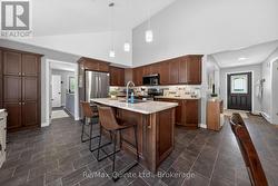 Kitchen and front entrance -