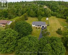 Drone view of front -