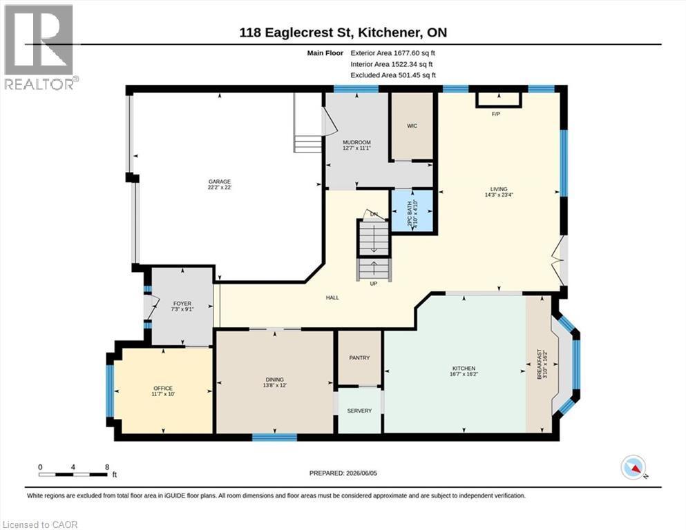 Floor plan - 118 Eaglecrest Street, Kitchener, ON