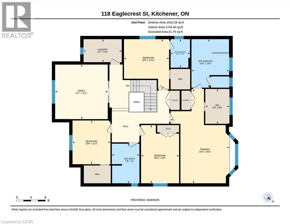 Floor plan - 118 Eaglecrest Street, Kitchener, ON