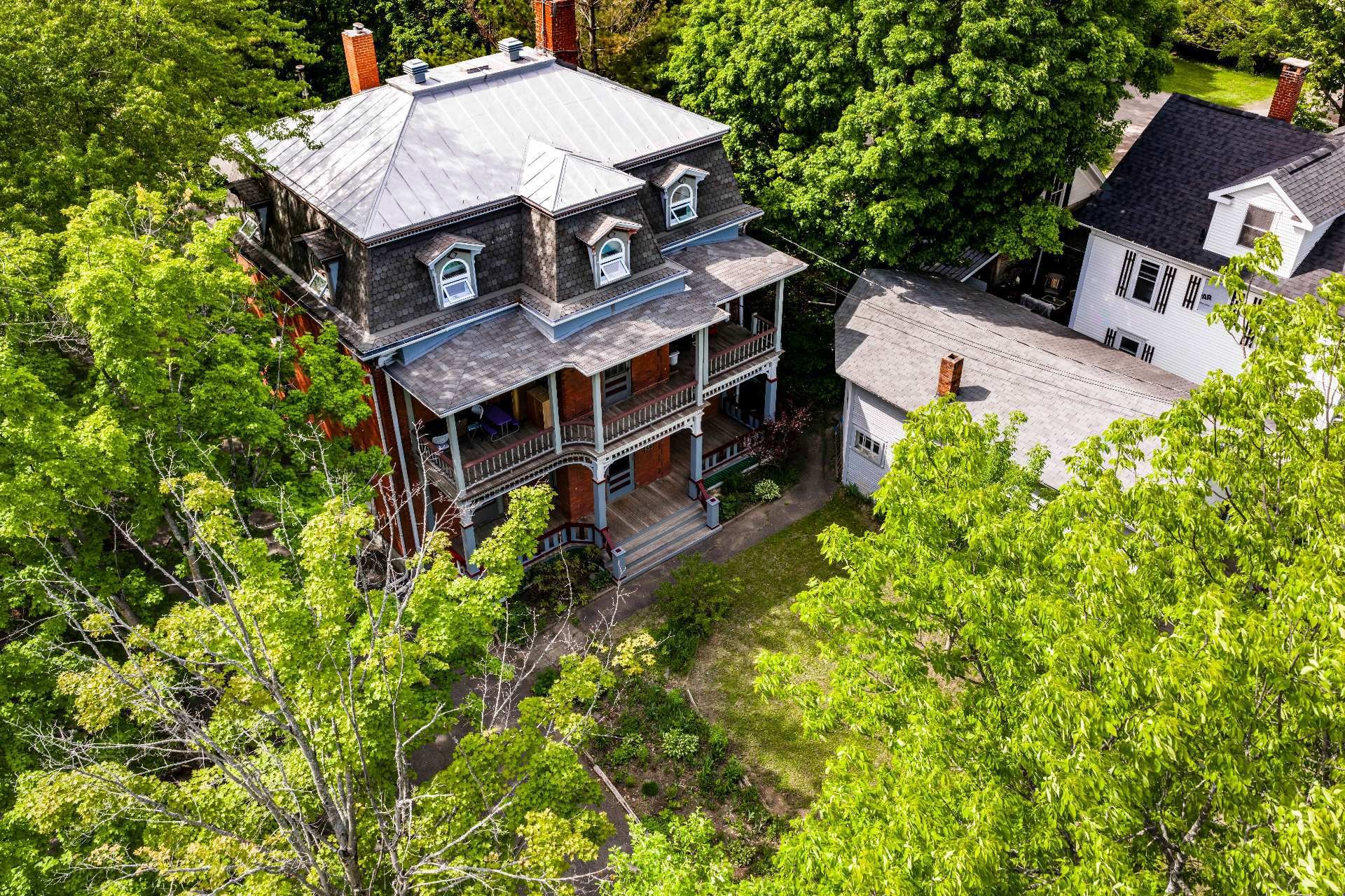 Photo aérienne - 655Z - 661Z Rue Dufferin, Stanstead - Ville, QC