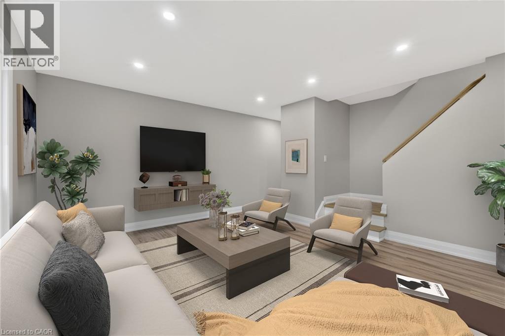 Virtually Staged - 65 Woodman Drive S, Hamilton, ON
