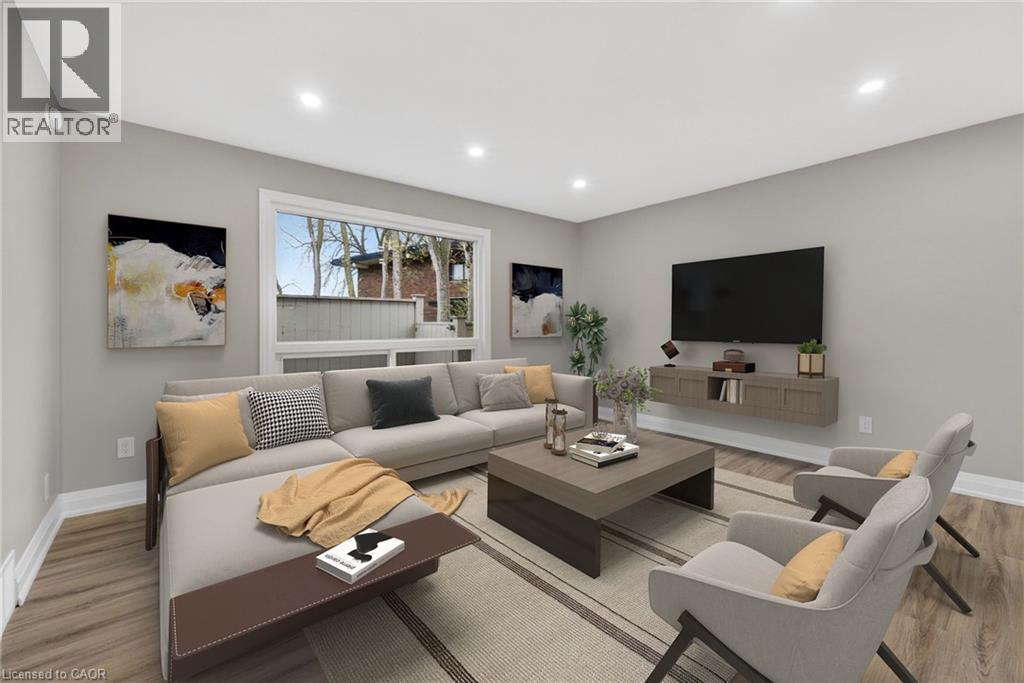 Virtually Staged - 65 Woodman Drive S, Hamilton, ON