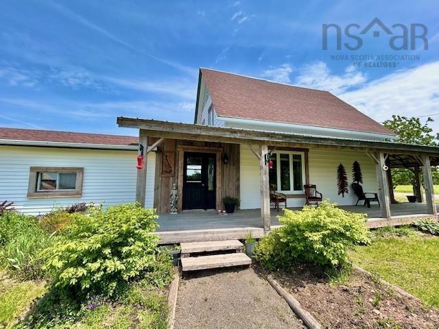 7729 Highway 321, Roslin, NS - Outdoor With Deck Patio Veranda