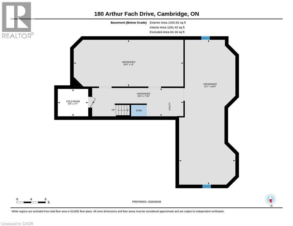 Floor plan - 180 Arthur Fach Drive, Cambridge, ON