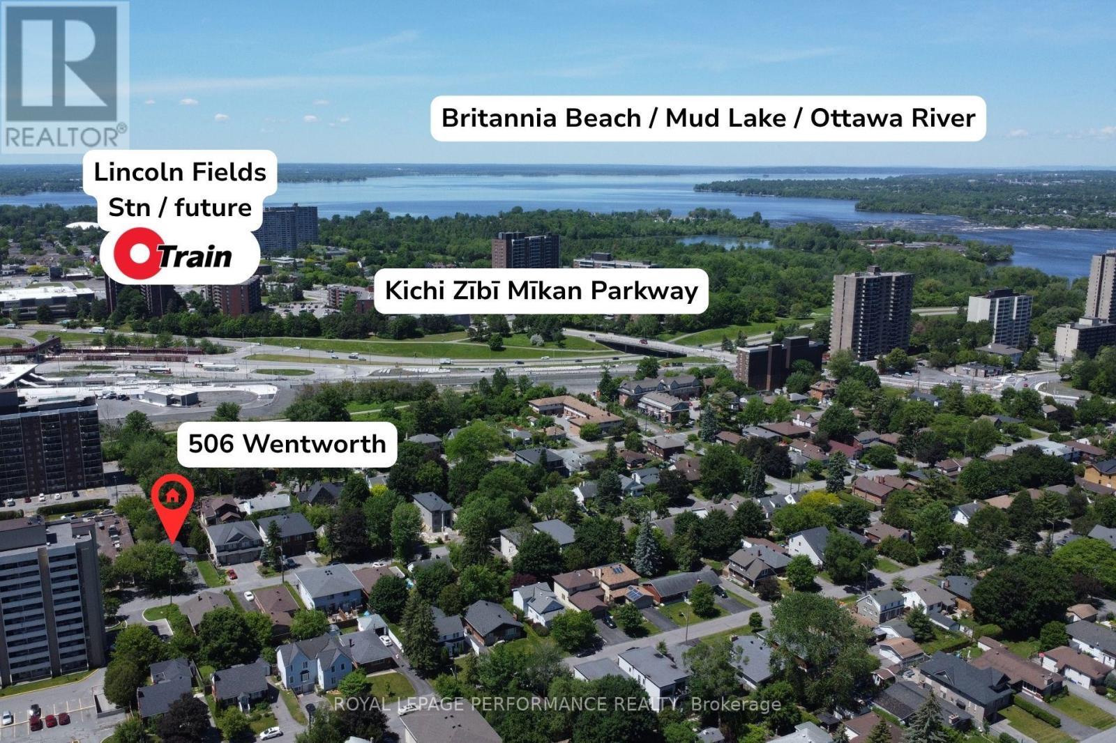 looking east - 506 Wentworth Avenue, Ottawa, ON