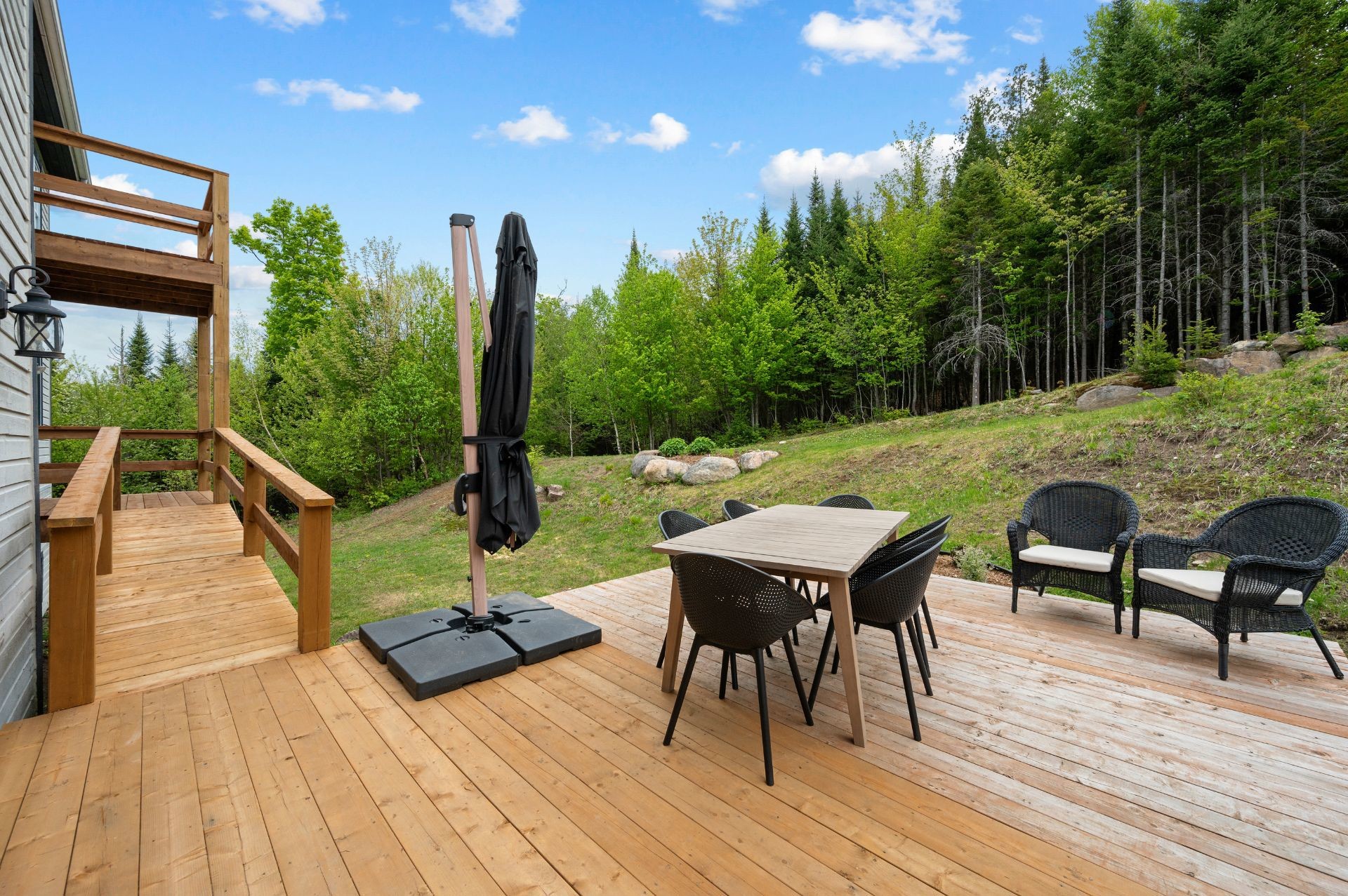 Patio - 21 Imp. Des Chevreuils, Sainte-Agathe-Des-Monts, QC