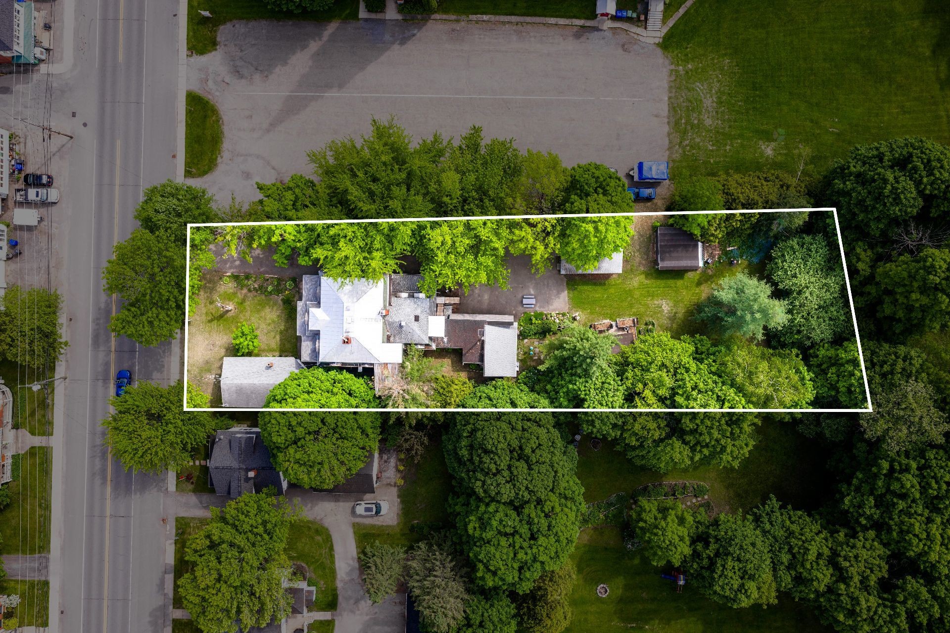 Vue d'ensemble - 655 - 661 Rue Dufferin, Stanstead - Ville, QC