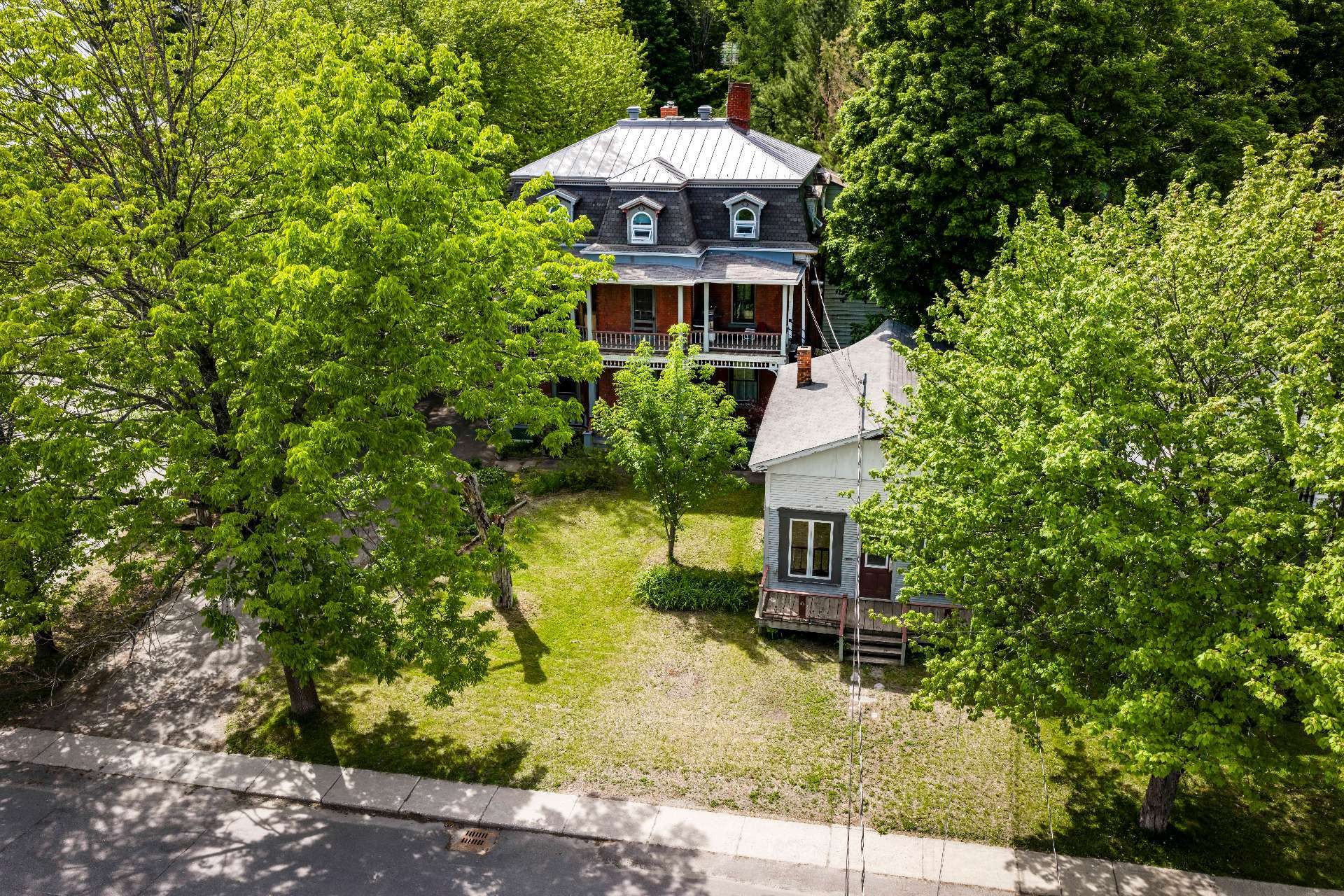 Photo aérienne - 655 - 661 Rue Dufferin, Stanstead - Ville, QC