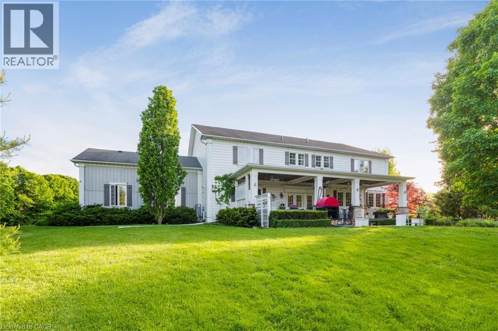 6195 Milburough Line, Burlington, ON - Outdoor With Deck Patio Veranda With Facade
