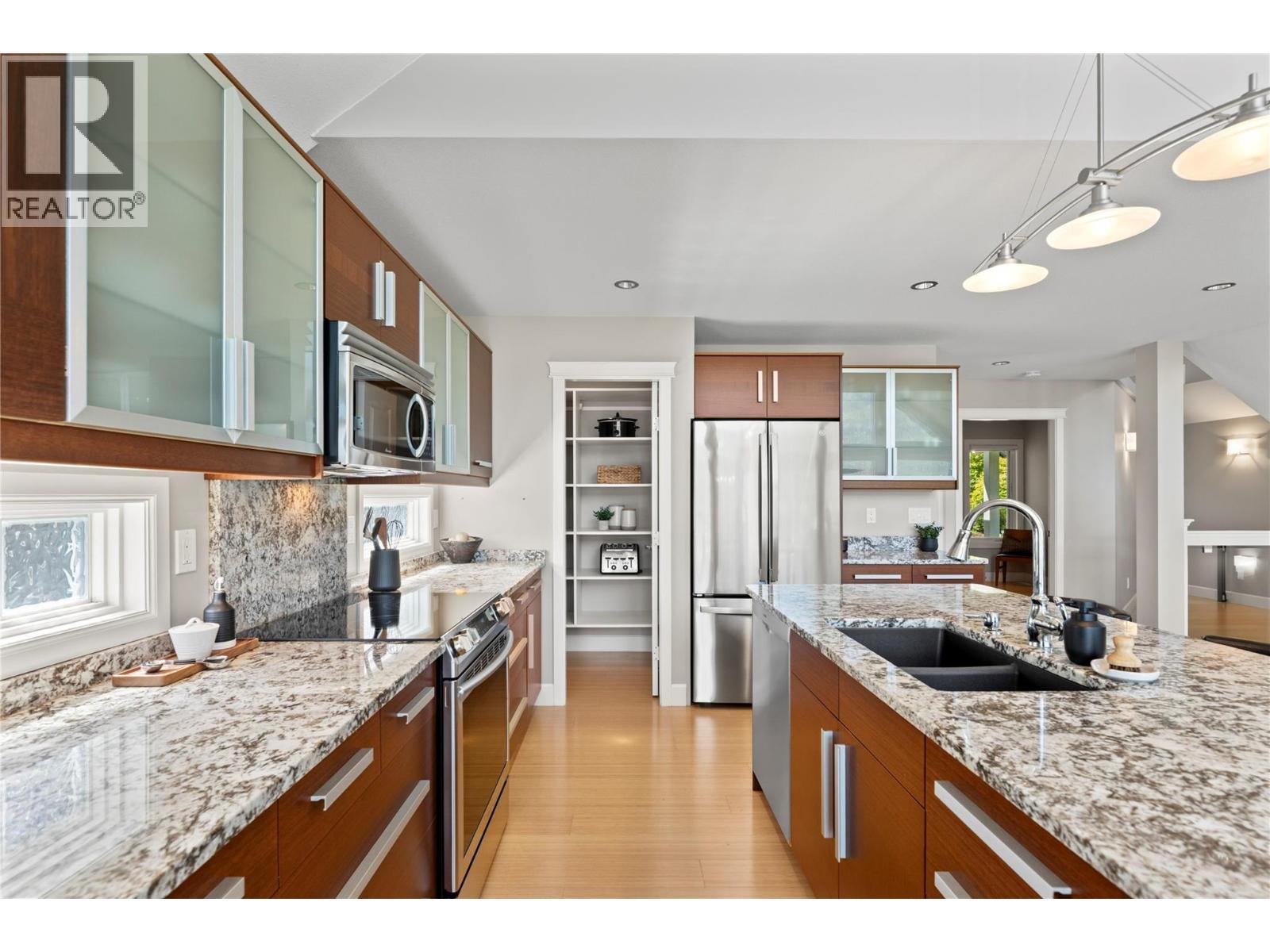 lots of counter space and a garburator - 6421 Eagle Bay Road Unit# 13, Eagle Bay, BC