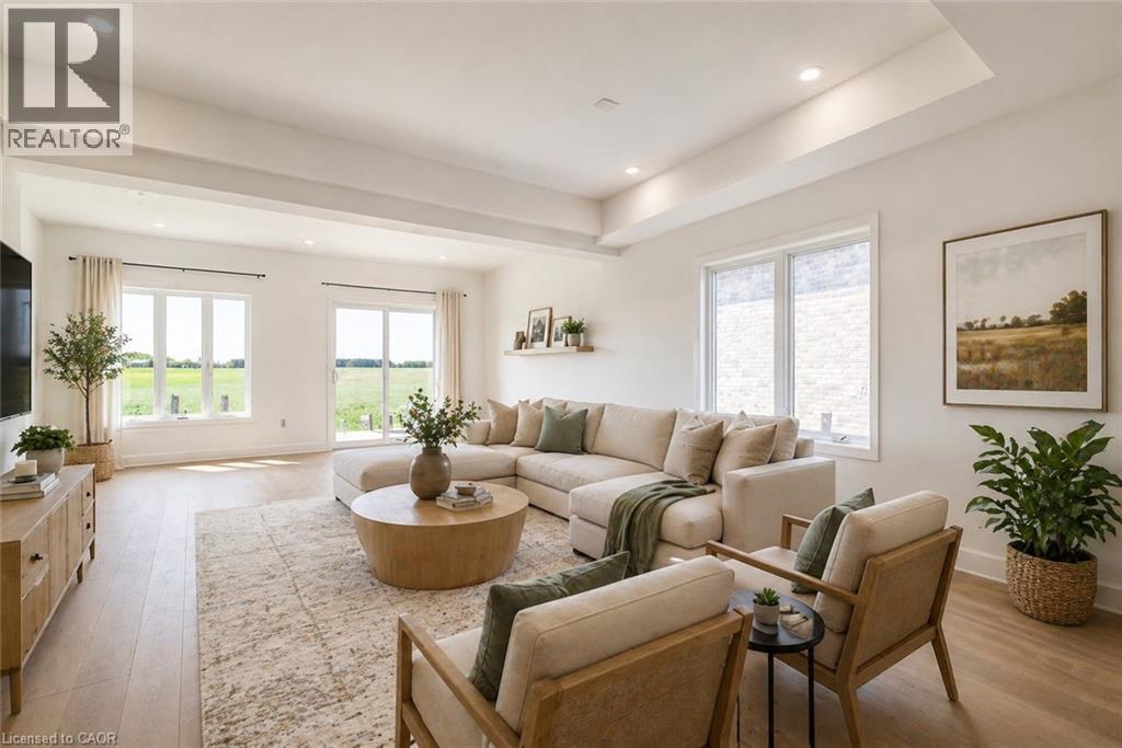 AI FINISHED LIVINGROOM - 114 Bedell Drive, Mapleton, ON - Indoor Photo Showing Living Room