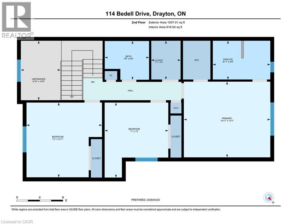 IGUIDE Floor plan - 114 Bedell Drive, Mapleton, ON - Other