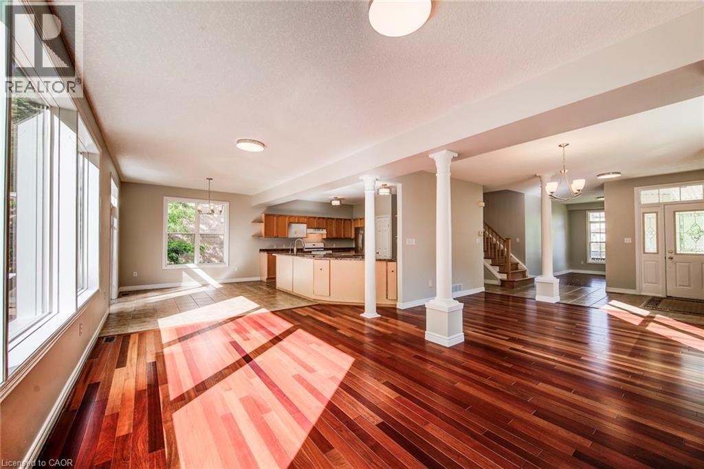 Nice open floor plan, high ceilings, abundant light. - 712 Brookmill Place, Waterloo, ON