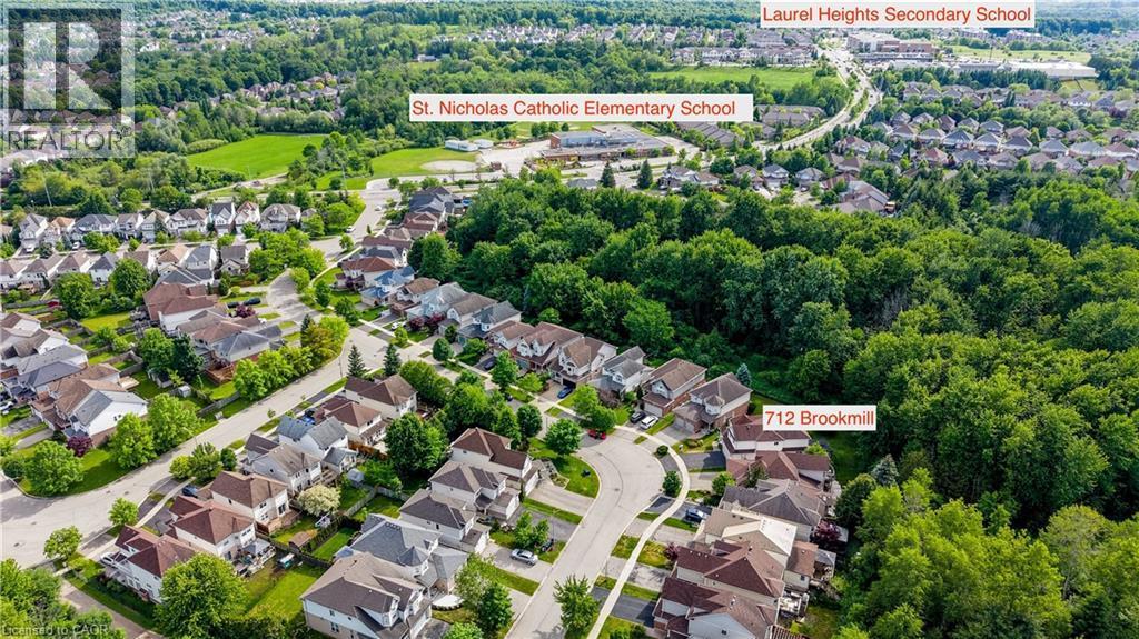 Close to top ranked schools. - 712 Brookmill Place, Waterloo, ON