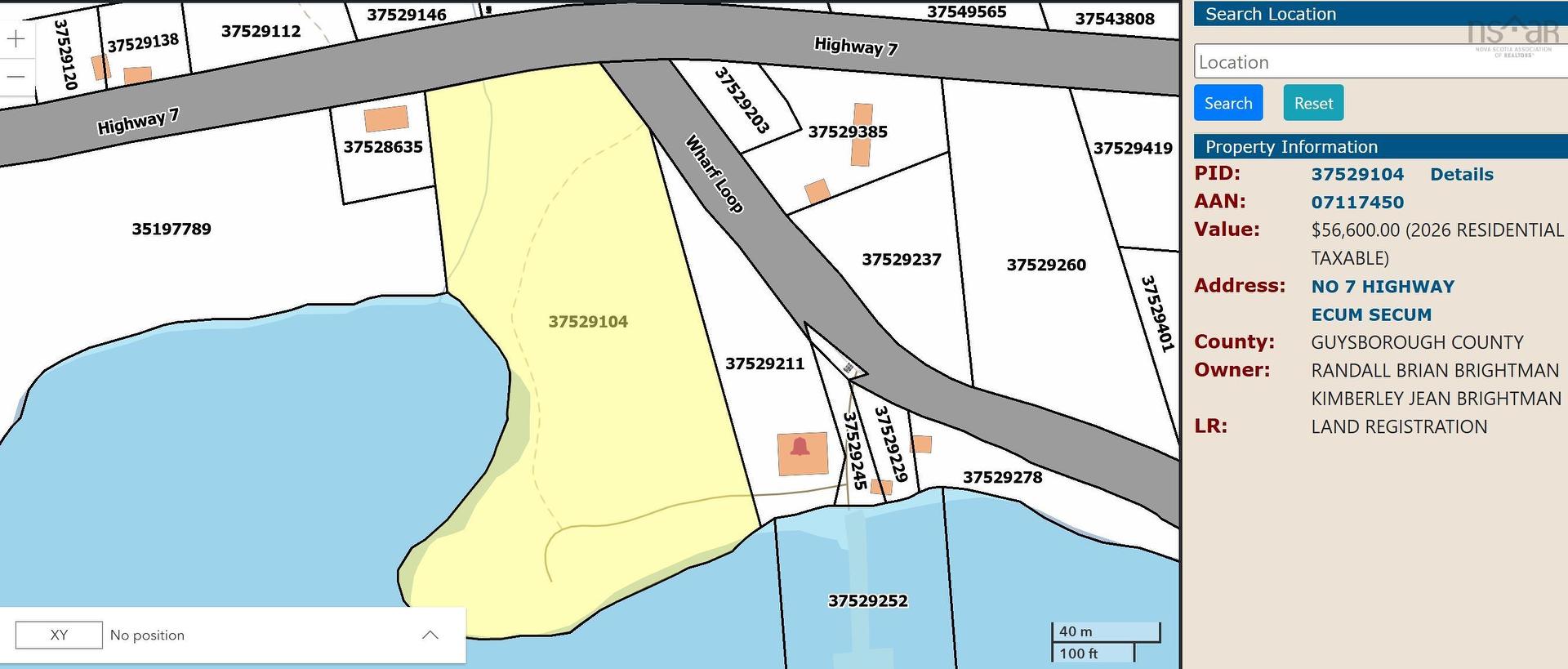 Lot 1 Wharf Loop, Ecum Secum, NS