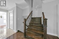 Stairs To Upper Floor and Lower Floor -