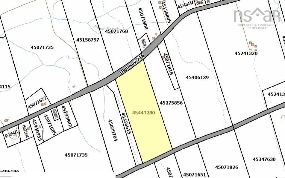 Lot Highway 215, Moose Brook, NS