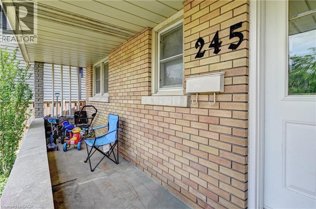 245 Eighth Avenue, Kitchener, ON - Outdoor With Deck Patio Veranda With Exterior