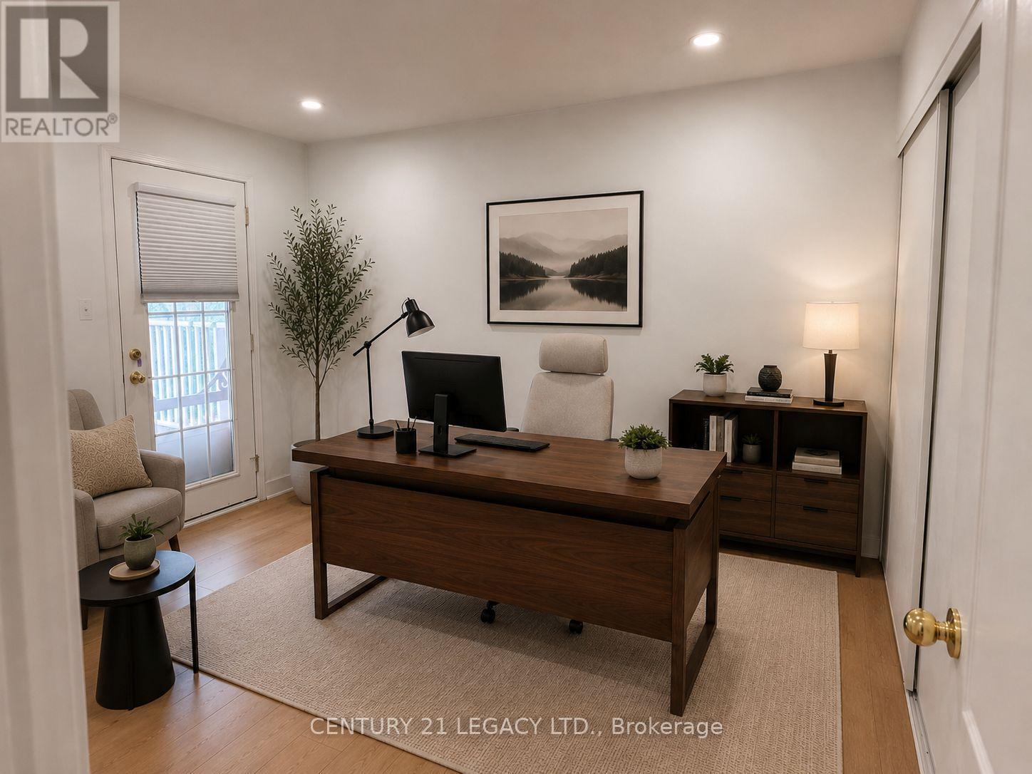 Virtually Staged 3rd Bedroom - 1098 Carding Mill Place, Mississauga, ON
