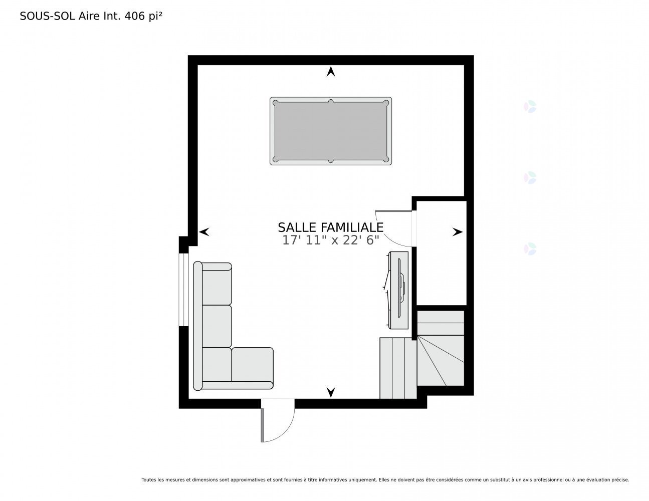 Floor Plan - 11570 - 11572 Rue Aumont, Mirabel, QC