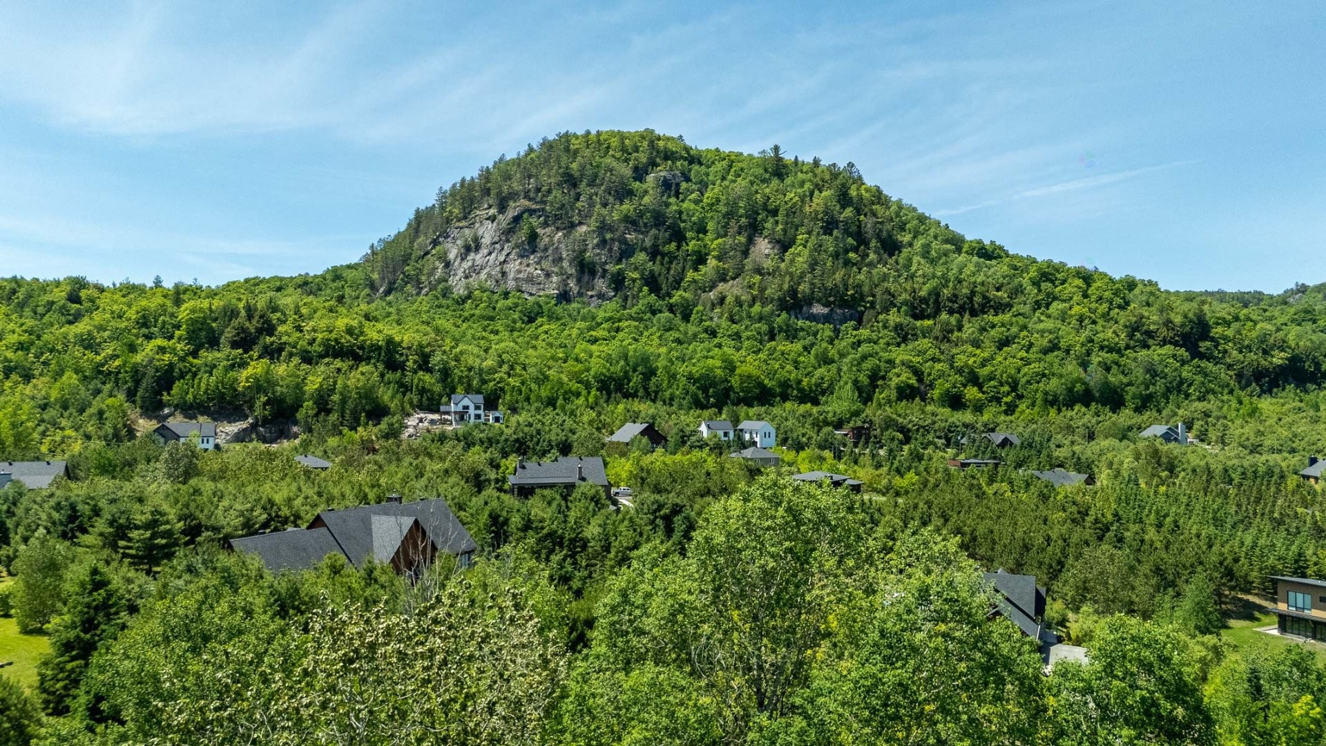 Aerial View - 2100 Ch. De L'Étang, Sainte-Adèle, QC