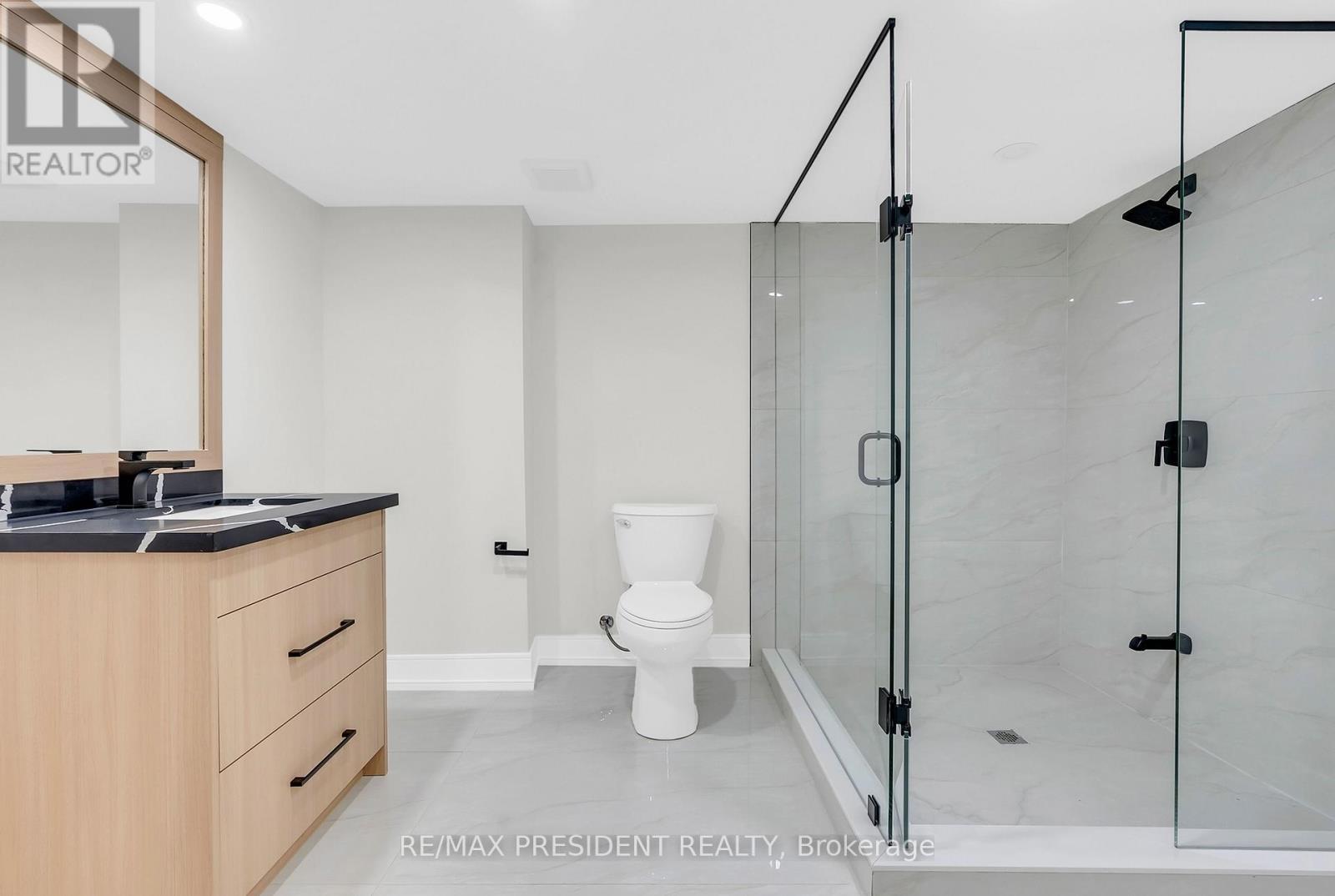 3pc Bathroom in Basement - 2362 Bankside Drive, Mississauga, ON