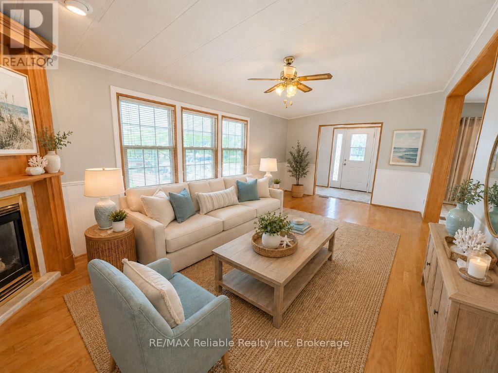 with virtual staging - 144 Sandbagger Crescent, Central Huron (Clinton), ON