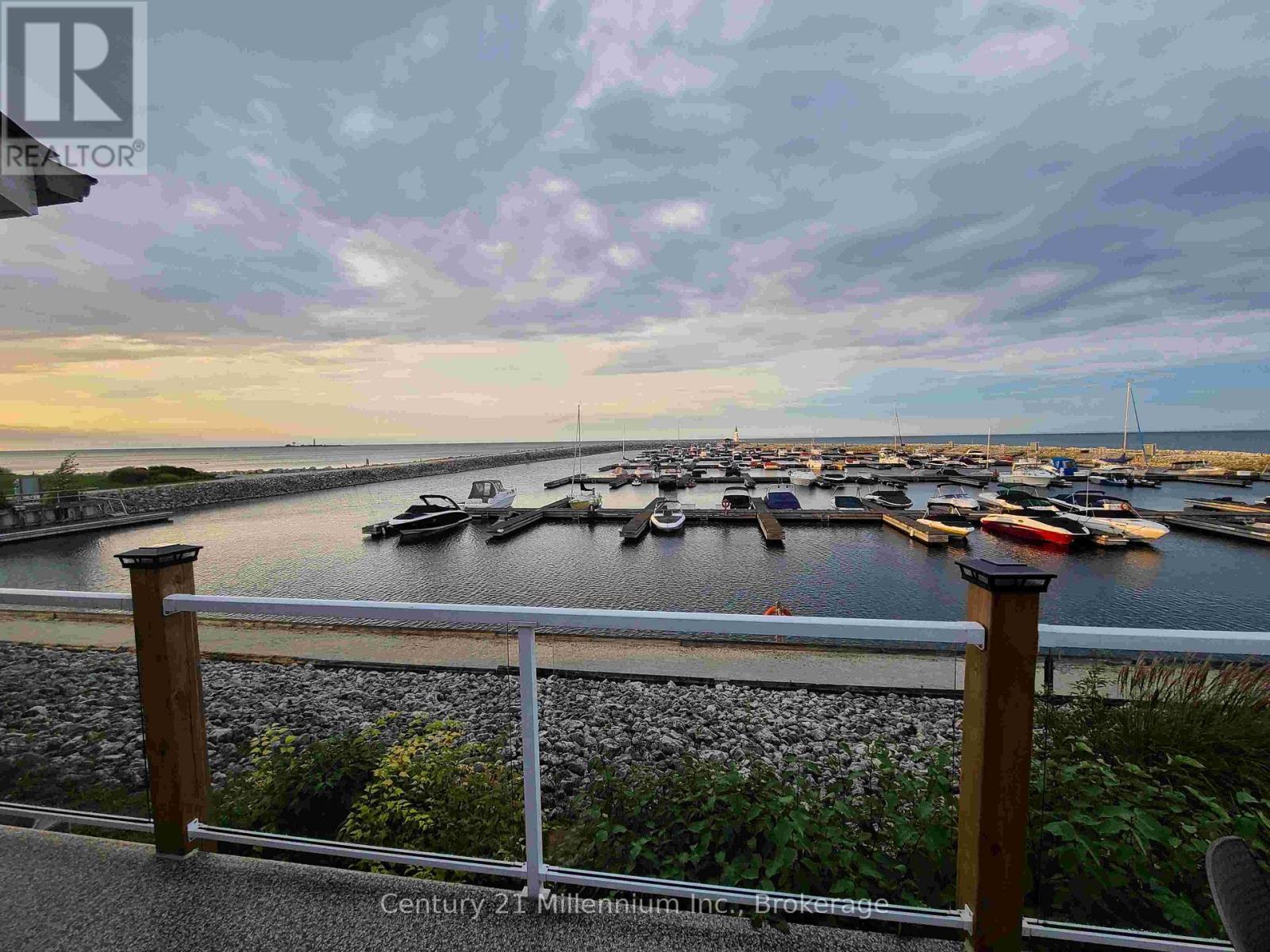 View of Marina - 409 Mariners Way, Collingwood, ON