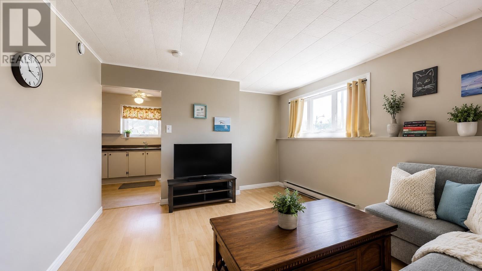 Basement apartment living room AI tidy - 52 Canada Drive, St. John'S, NL