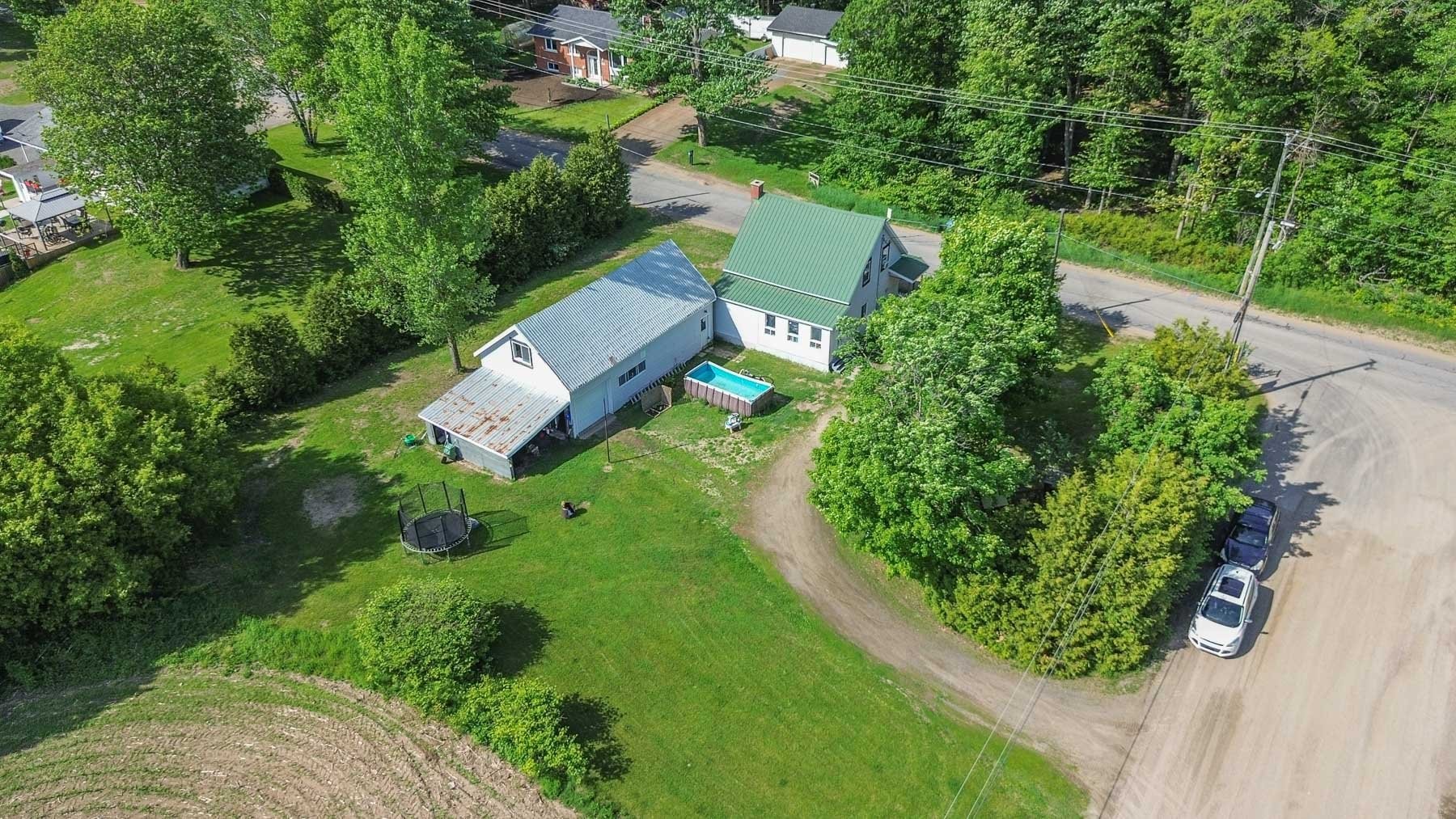 Aerial View - 1121 4E Rang, Saint-Étienne-Des-Grès, QC