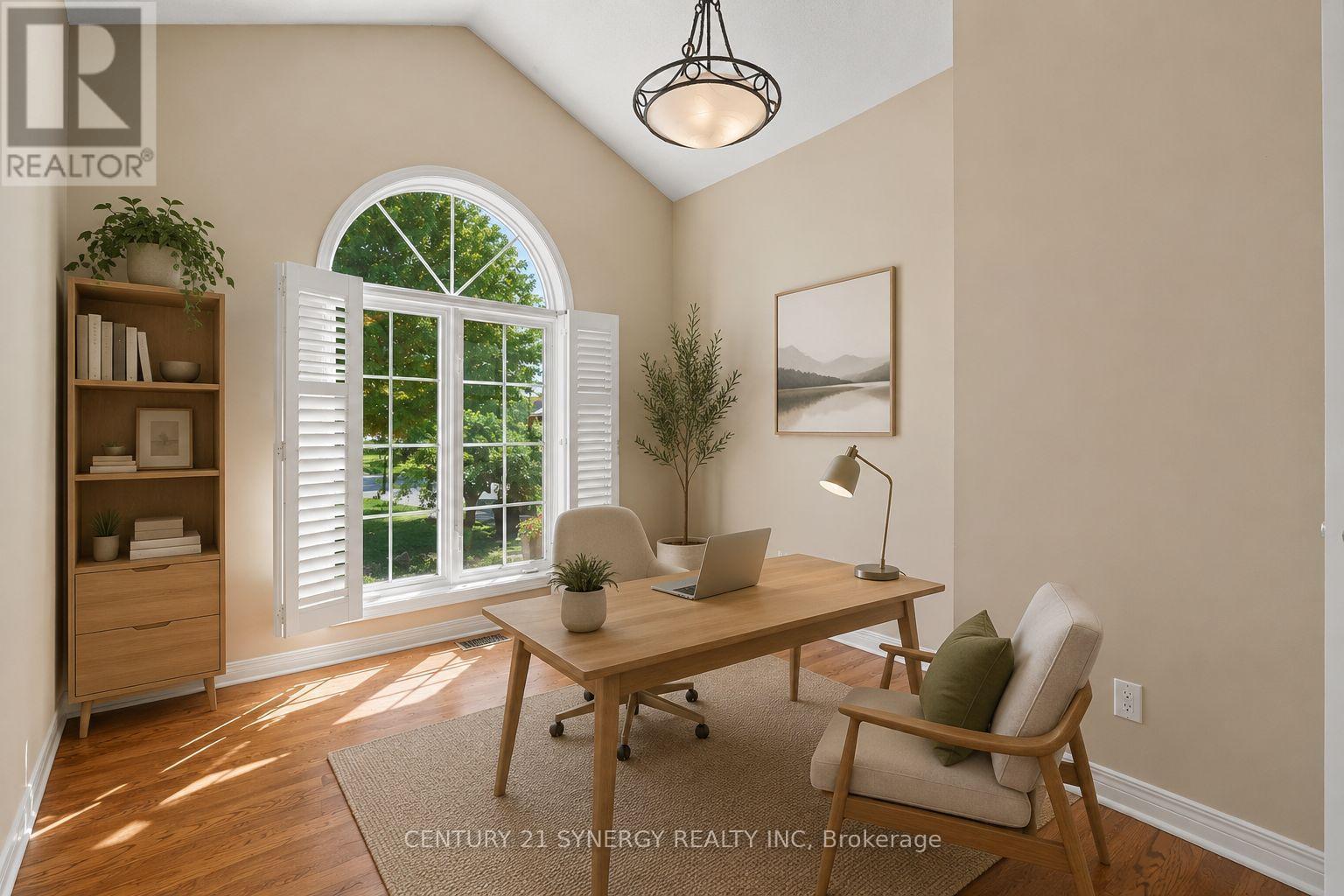 Virtually Staged Main Floor Office - 17 Warnock Way, Ottawa, ON