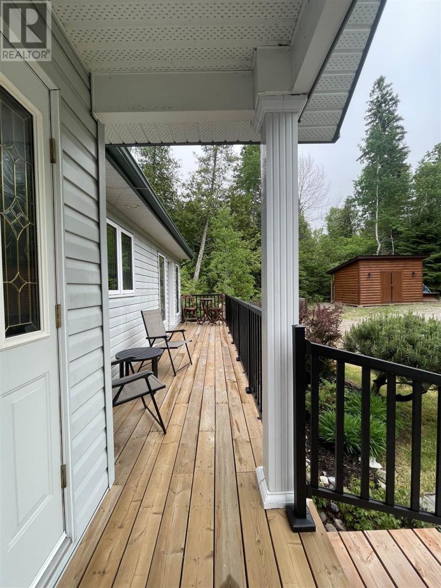 2778 Canoe Point Rd, Hilton Beach, ON - Outdoor With Deck Patio Veranda With Exterior
