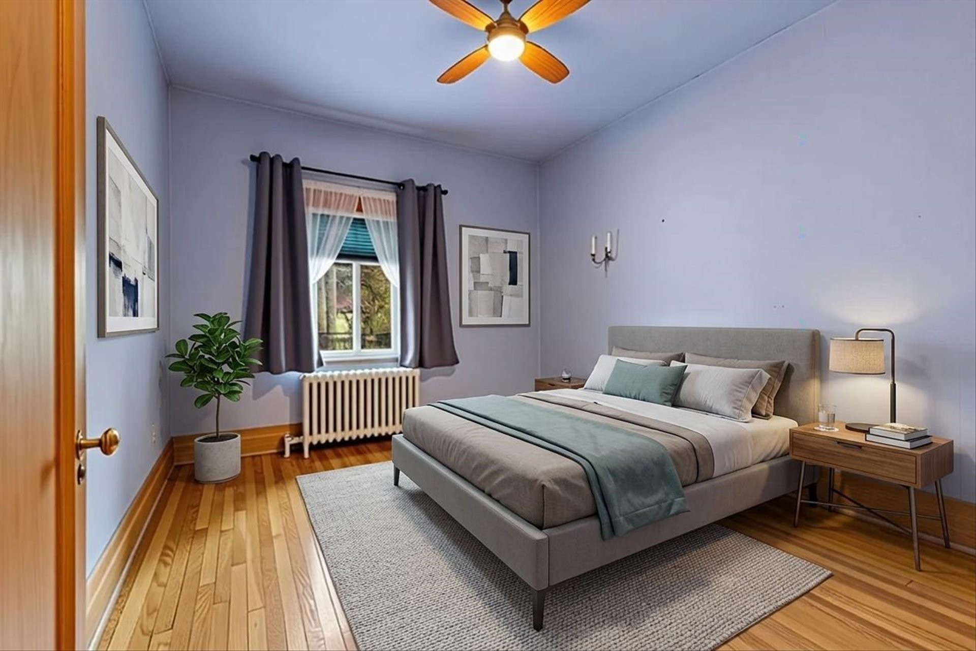 Bedroom - 4805 Av. De Melrose, Montréal (Côte-Des-Neiges/Notre-Dame-De-Grâce), QC