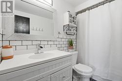 Updated main bathroom -