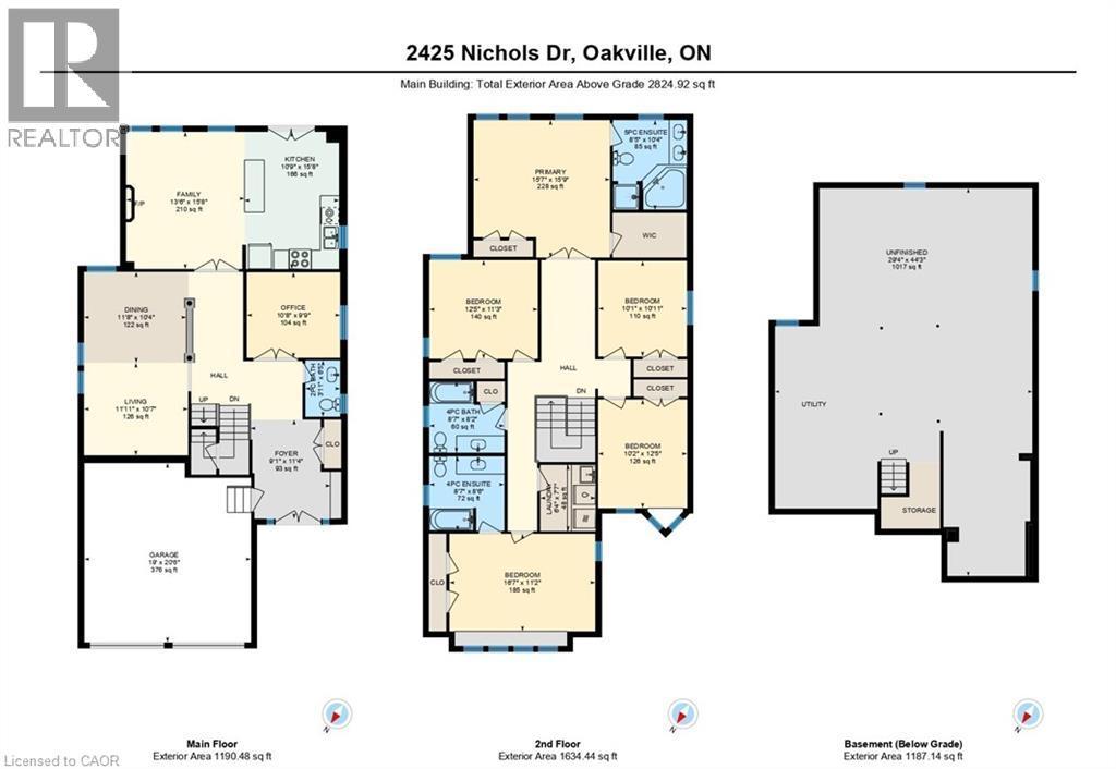 Floor plan - 2425 Nichols Drive, Oakville, ON - Other